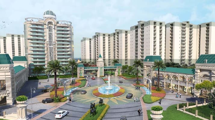 Jalandhar Heights II, entrance plaza