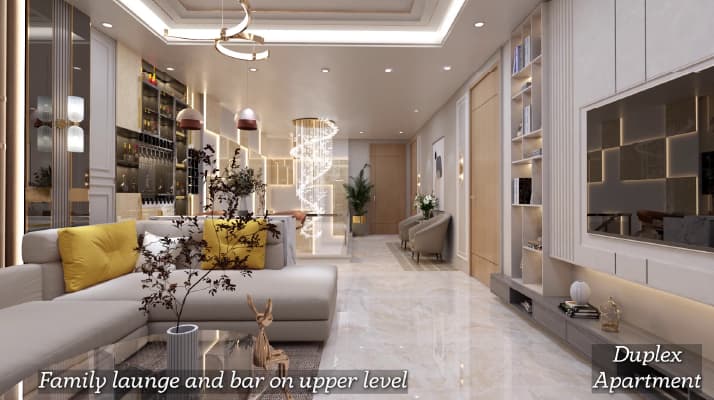 Jalandhar Heights III, upper lounge bar