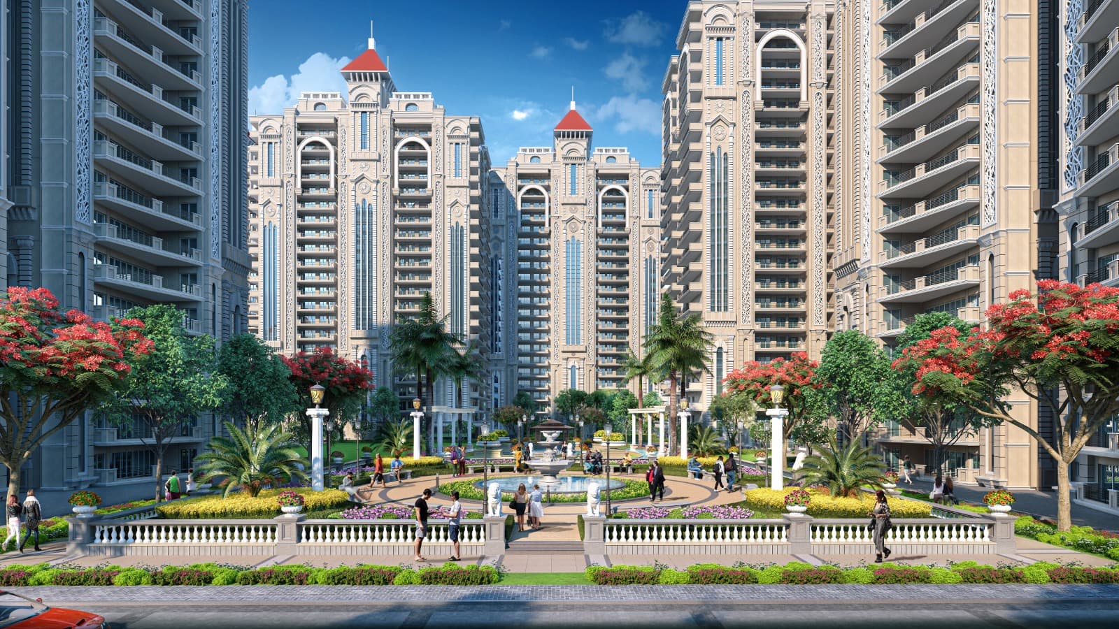 Jalandhar Heights IV, garden