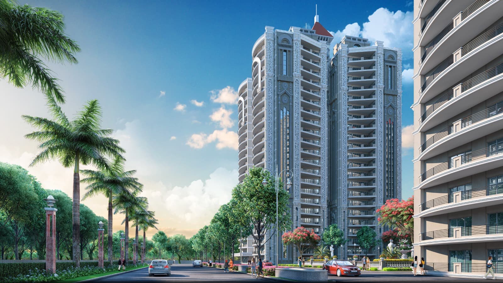 Jalandhar Heights IV, towers