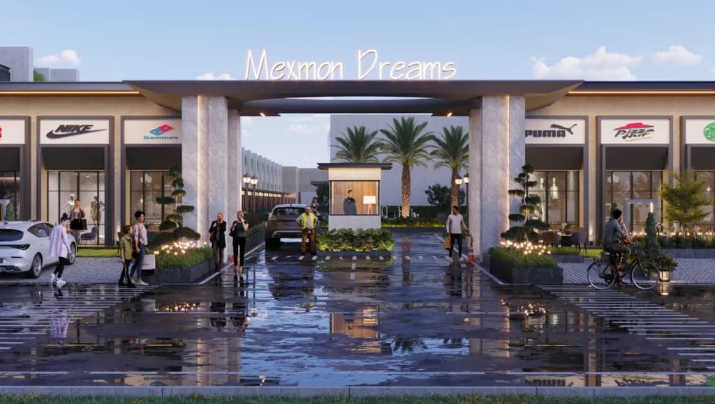 Entrance gate of Mexmon Dreams-1 (render)