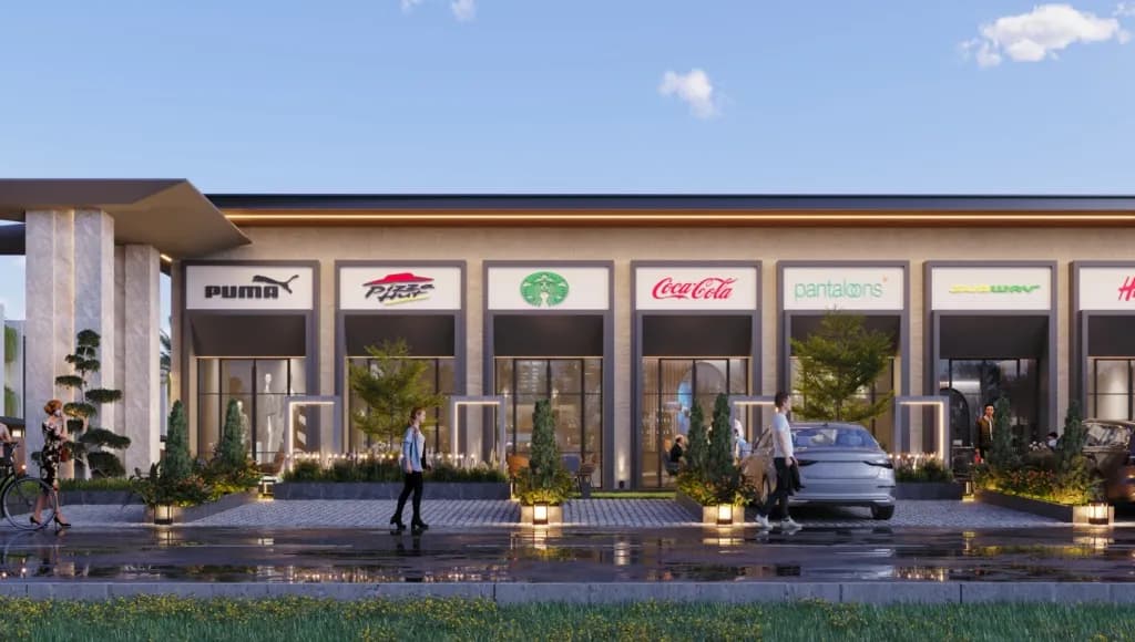 Shop-cum-office units at Mexmon Dreams-1 (render)