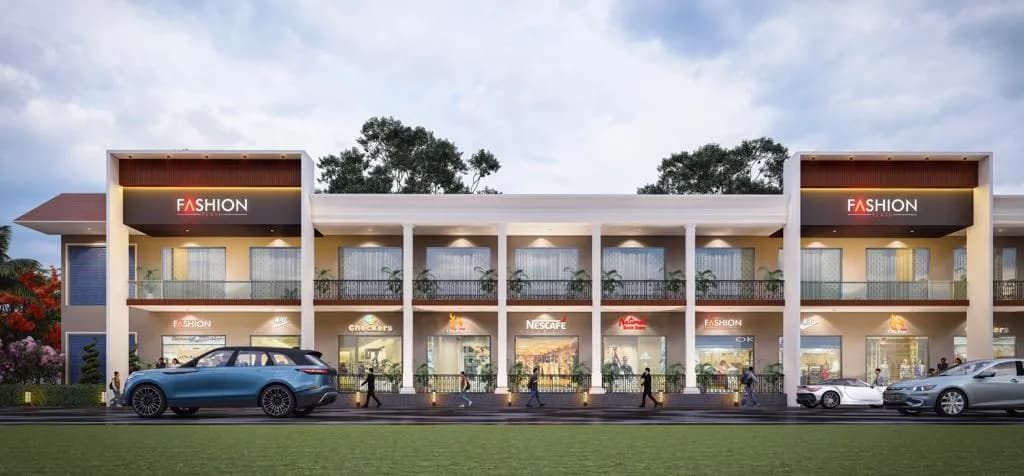 Shop-cum-office units at Mexmon Palm City (render)
